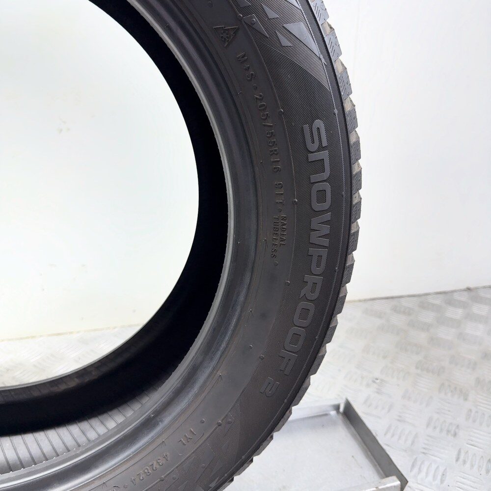 Gomma Usata 205 55 R16 91T Nokian Tyres Snowproof 2 Invernale - immagine 8