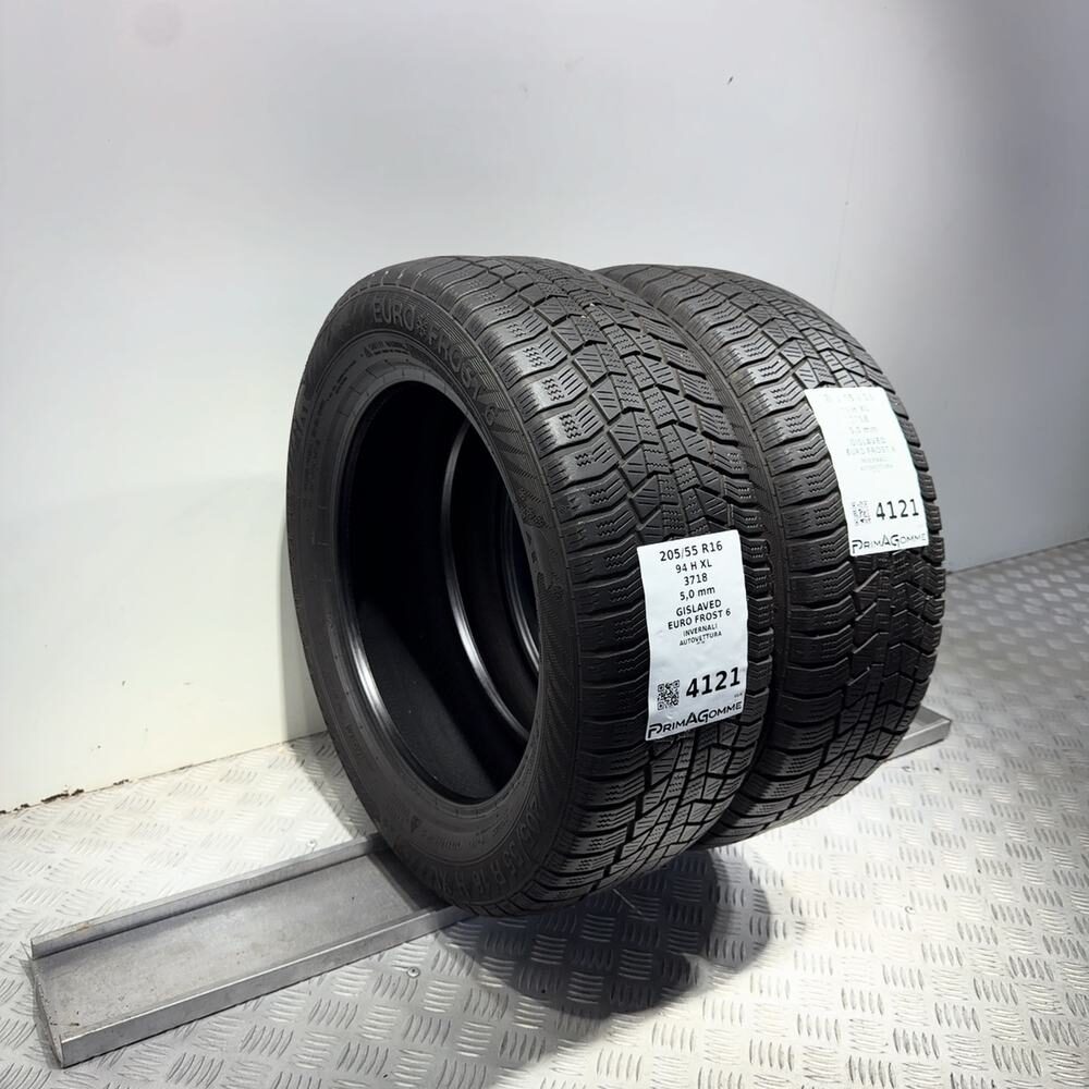 Gomme Usate 205 55 R16 94H XL Gislaved Euro Frost 6 71% Invernali - immagine 8