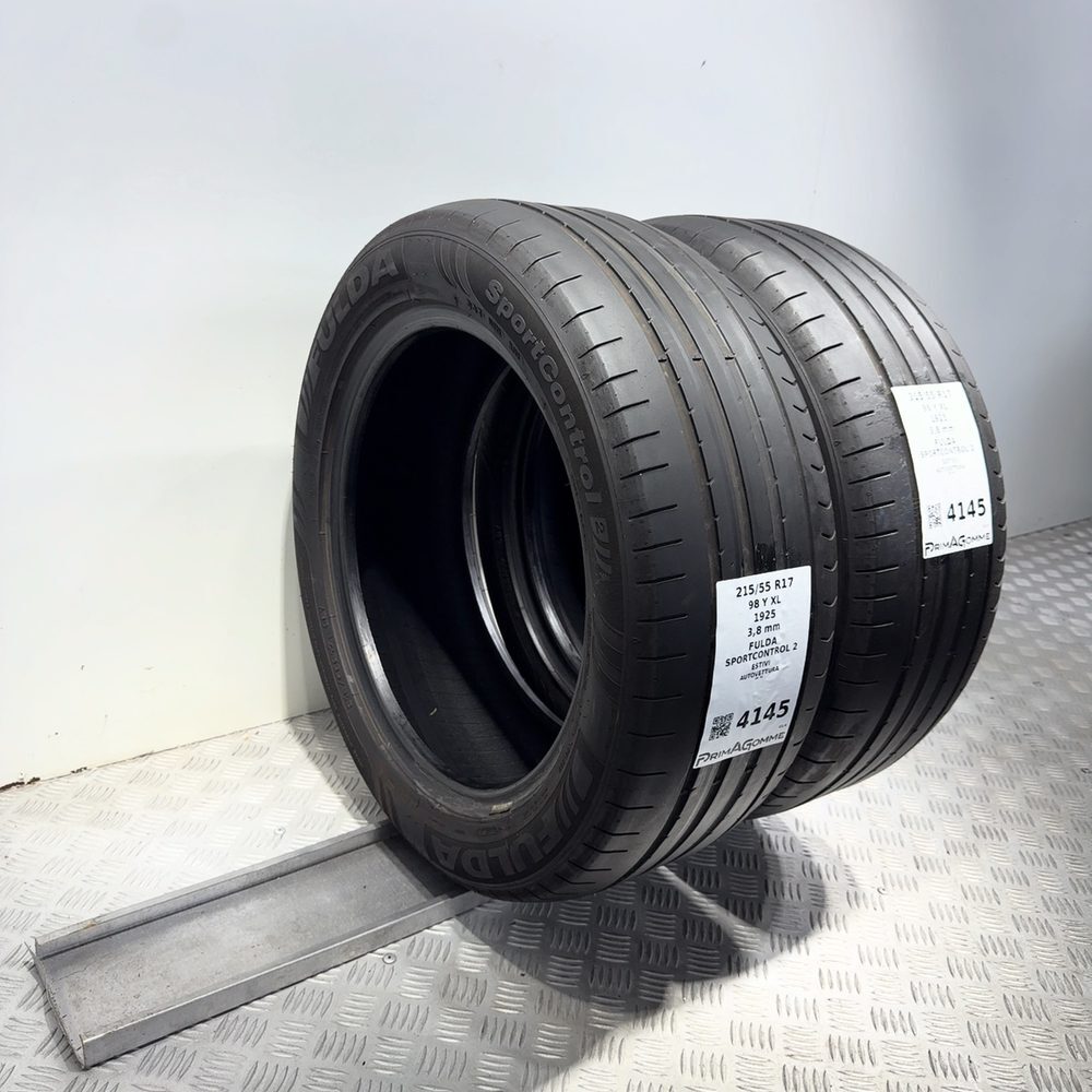 Gomme Usate 215 55 R17 XL 98Y Fulda Sportcontrol 2 Estive - immagine 8