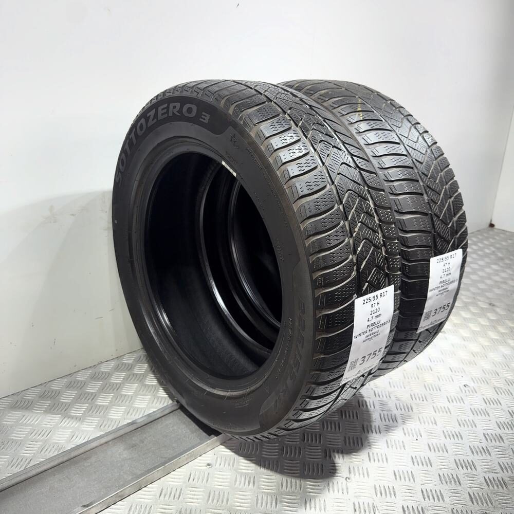 Gomme Usate 225 55 R17 97H Pirelli Winter Sottozero 3 Invernali - immagine 8