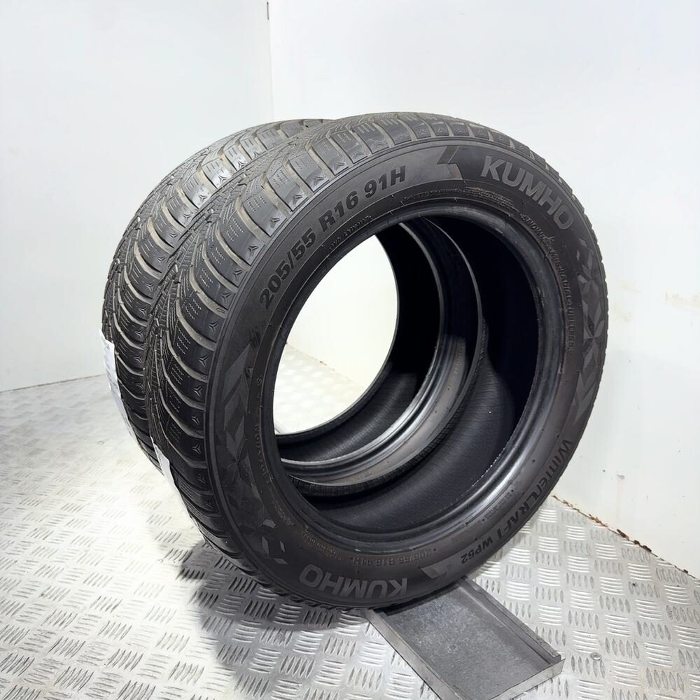 Gomme Usate 205 55 R16 91H Kumho Wintercraft WP52 98% Invernali - immagine 8
