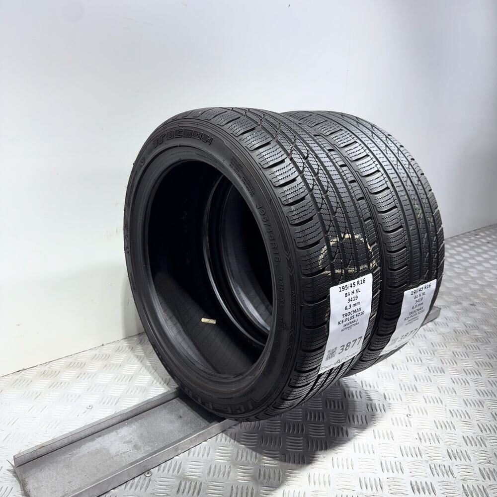 Gomme Usate 195 45 R16 84H XL Tracmax Ice-Plus S210 90% Invernali - immagine 8