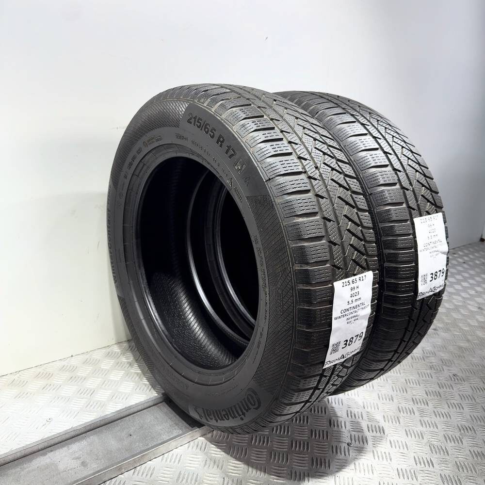 Gomme Usate 215 65 R17 99H Continental Wintercontact TS850P 79% Invernali - immagine 8