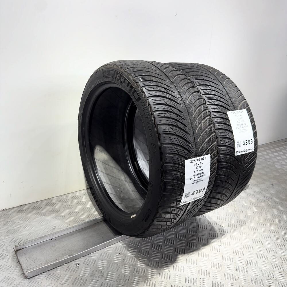 Gomme Usate 225 40 R18 92V XL Michelin Pilot Alpin 5 74% Invernali - immagine 8