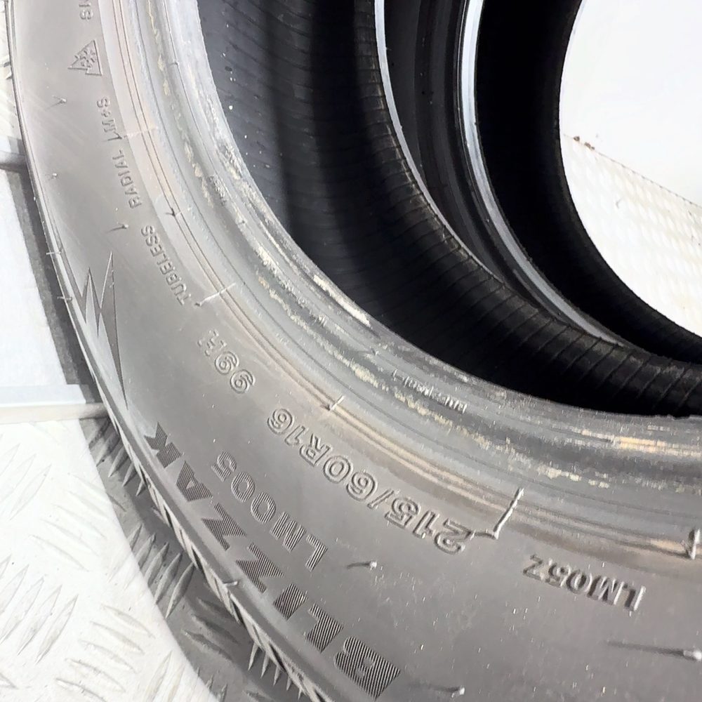 Gomme Usate 215 60 R16 99H Bridgestone Blizzak LM005 Invernali - immagine 8