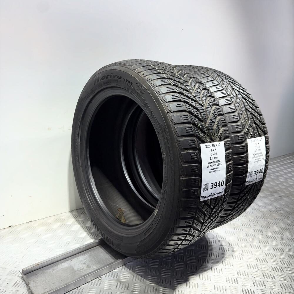 Gomme Usate 225 50 R17 94H Yokohama W Drive V905 96% Invernali - immagine 8