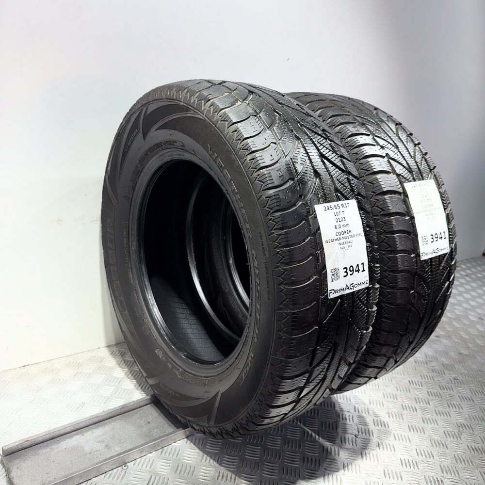 Gomme Usate 245 65 R17 107T Cooper Weather-Master Wsc 86% Invernali - immagine 8
