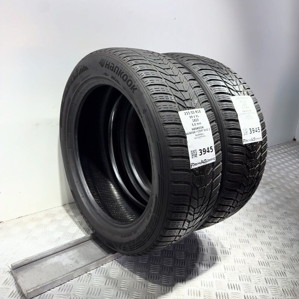 Gomme Usate 215 55 R18 XL 99V Hankook Winter I*Cept Evo 3 71% Invernali - immagine 8