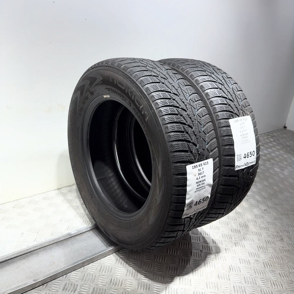 Gomme Usate 195 65 R15 91T Nokian WR D4 Invernali - immagine 8