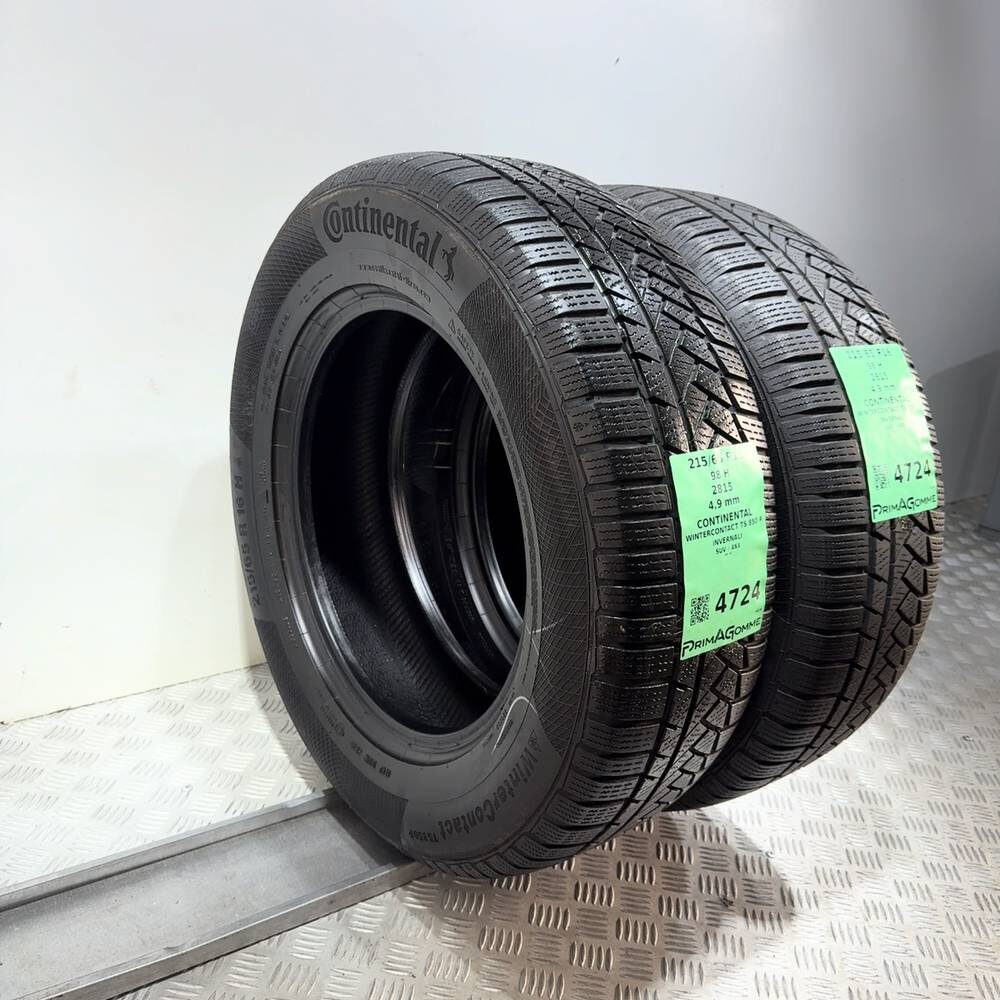 Gomme Usate 215 65 R16 98H Continental Wintercontact TS 850 P Invernali - immagine 8