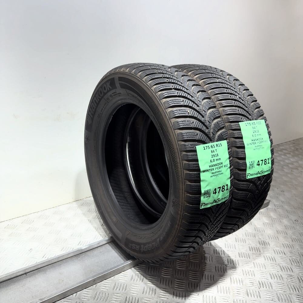 Gomme Usate 175 65 R15 84T Hankook Winter I*Cept RS2 86% Invernali - immagine 8