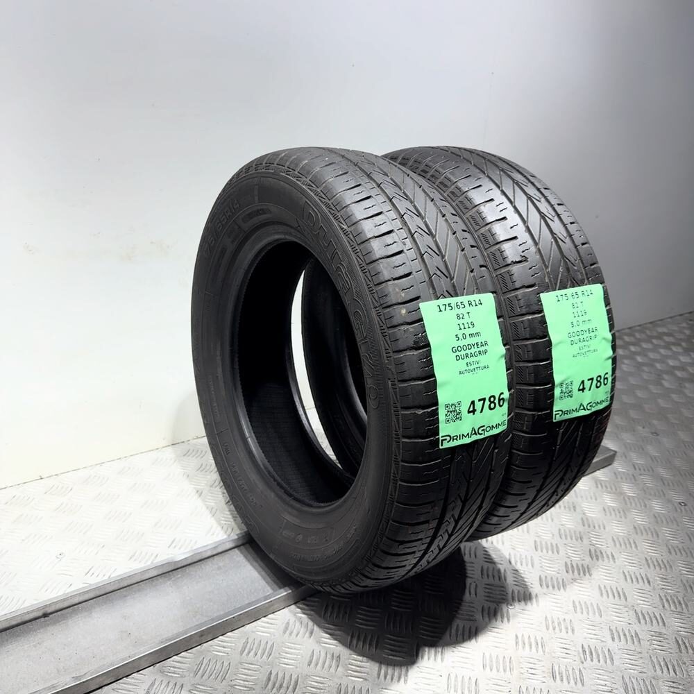 Gomme Usate 175 65 R14 82T Goodyear Duragrip 71% Estive - immagine 8