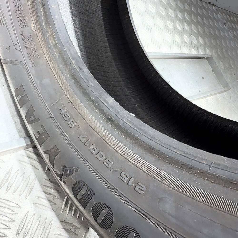 Gomma Usata 215 60 R17 96H Goodyear Ultragrip Performance+ SUV 98% Invernale - immagine 8