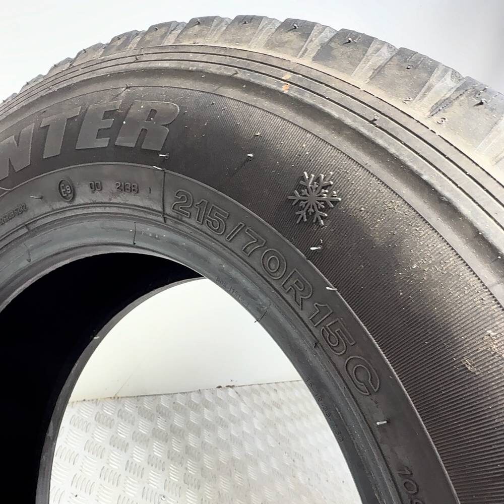 Gomma Usata 215 70 R15C 109/107R Firestone Vanhawk Winter 98% Invernale - immagine 8