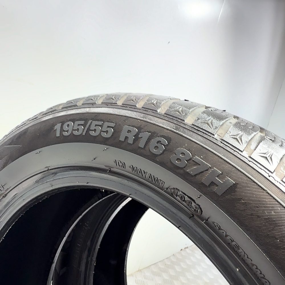 Gomme Usate 195 55 R16 87H Kumho Wintercraft WP52 89% Invernali - immagine 9