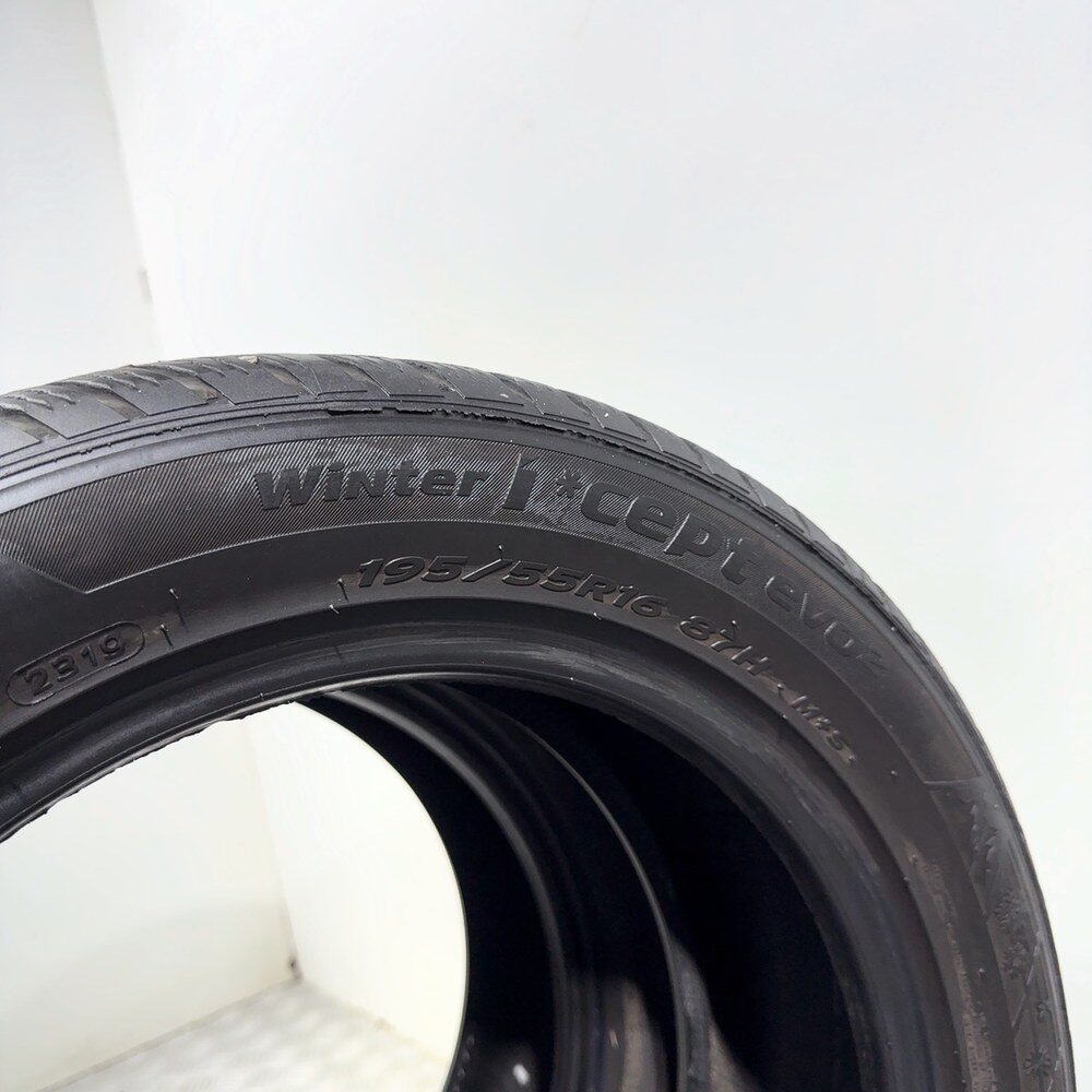 Gomme Usate 195 55 R16 87H Hankook Winter I*Cept Evo2 Invernali - immagine 9