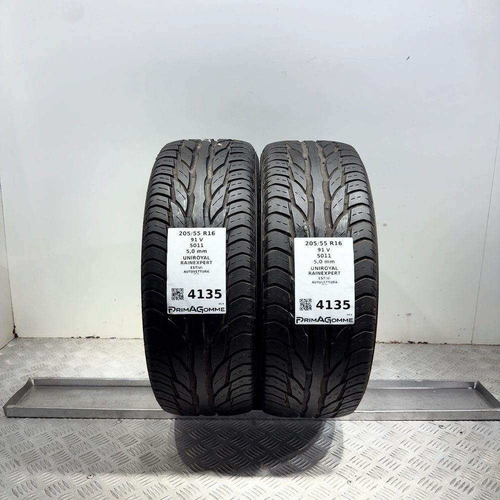 Gomme Usate 205 55 R16 91V Uniroyal Rainexpert 71% Estive - immagine 9