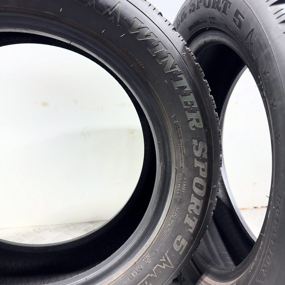 Gomme Usate 205 55 R16 91H Dunlop Winter Sport 5 Invernali - immagine 9