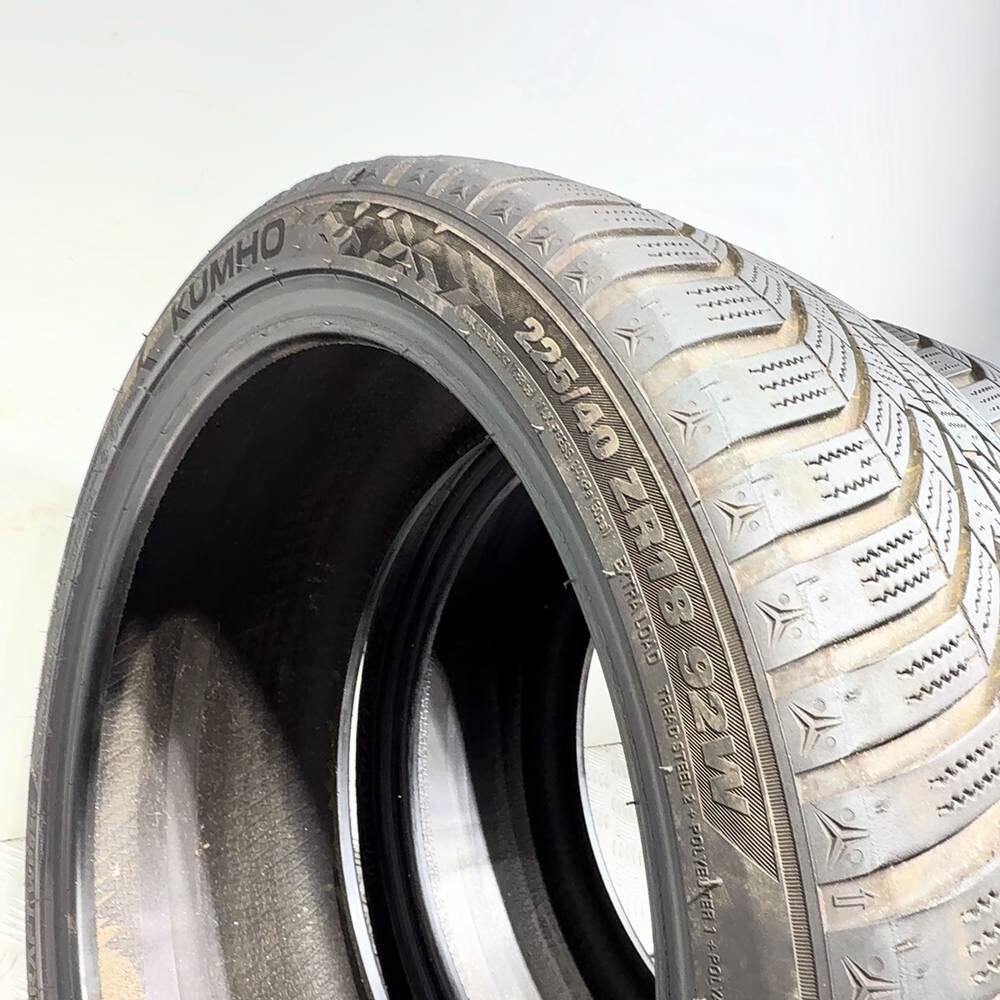 Gomme Usate 225 40 ZR18 92W XL Kumho Wintercraft WP52+ 83% Invernali - immagine 9