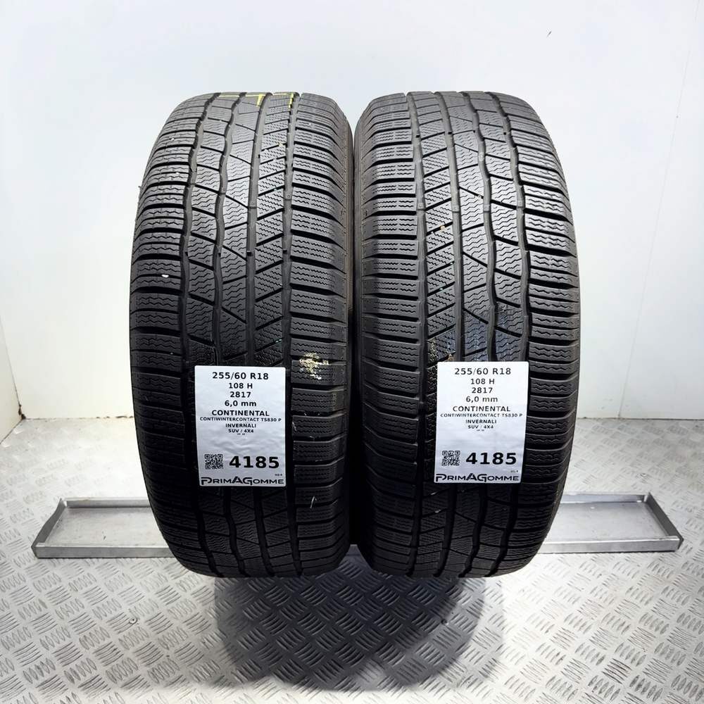Gomme Usate 255 60 R18 108H Continental Contiwintercontact TS830 P 86% Invernali - immagine 9