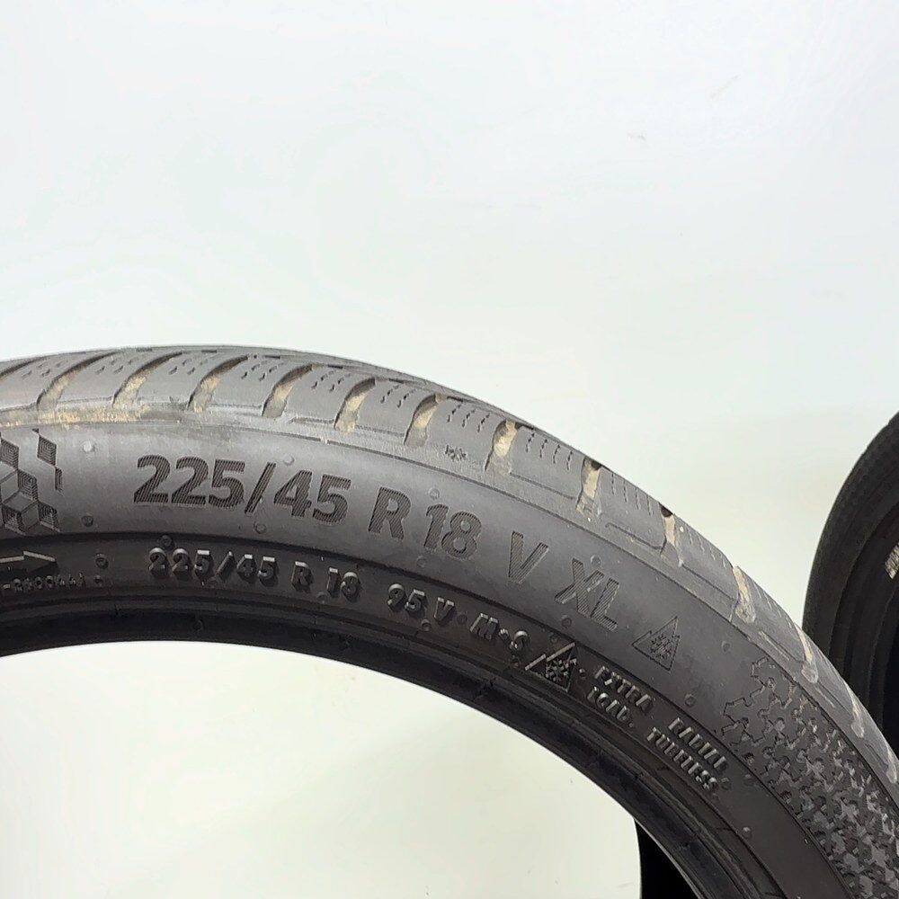 Gomme Usate 225 45 R18 95V XL Continental Wintercontact TS 870 P Invernali - immagine 9