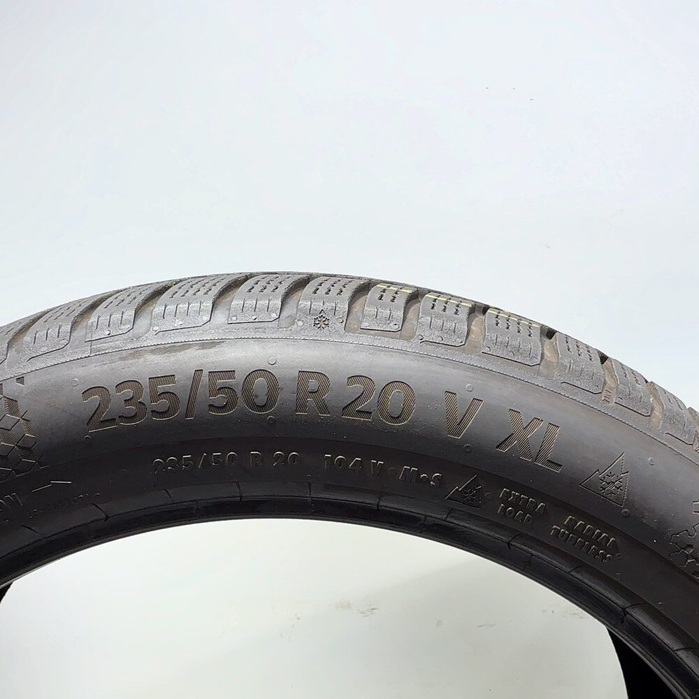 Gomme Usate 235 50 R20 104V XL Continental Wintercontact TS 870 P 86% Invernali - immagine 9