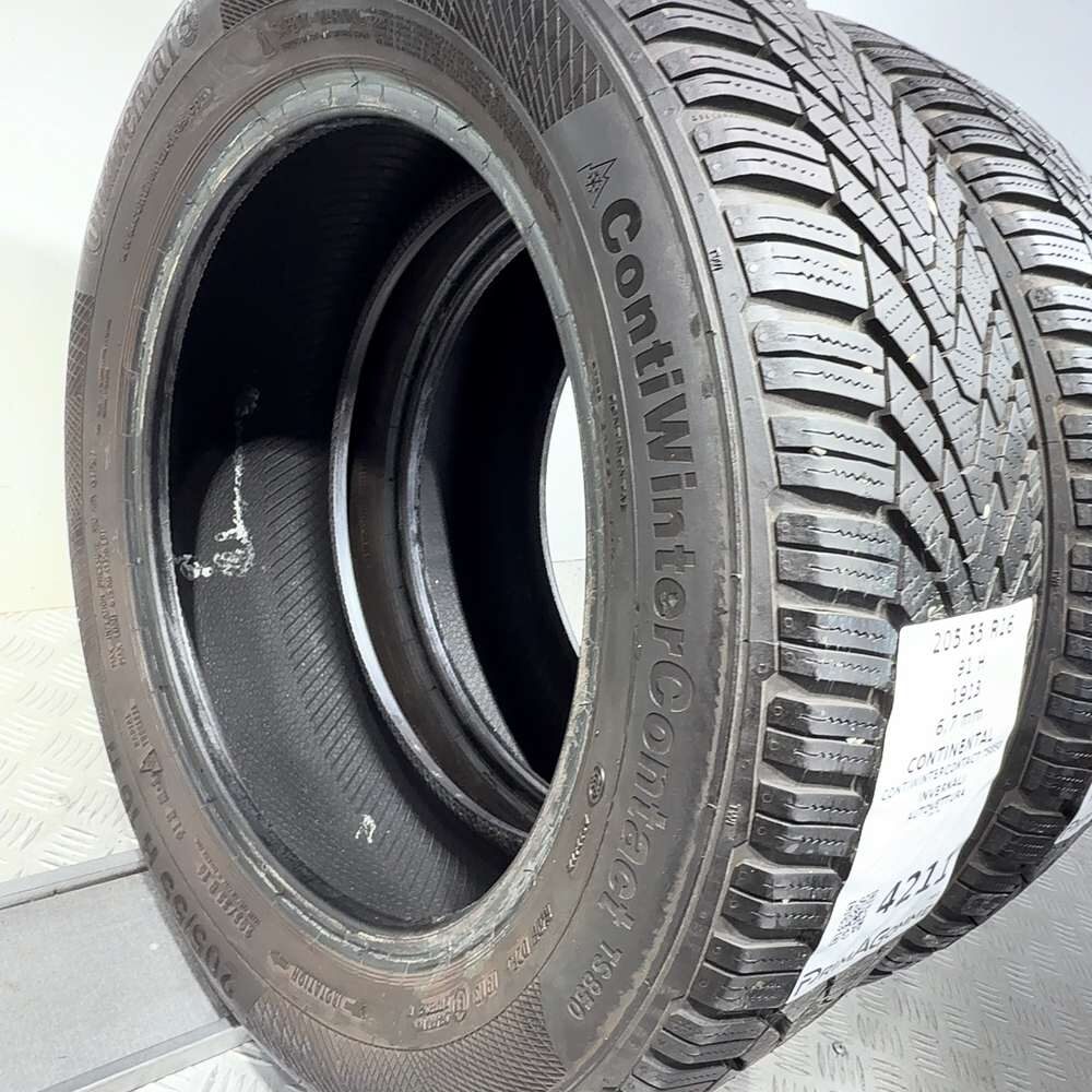 Gomme Usate 205 55 R16 91H Continental Contiwintercontact TS850 96% Invernali - immagine 9