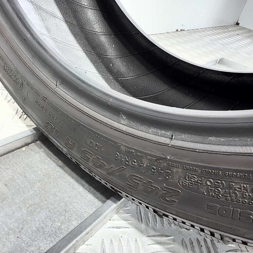 Gomma Usata 245 45 R18 100V XL Michelin Pilot Alpin PA4 Invernale - immagine 9