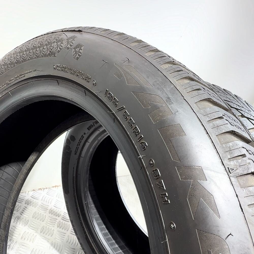 Gomme Usate 195 55 R16 87H Falken Eurowinter HS02 91% Invernali - immagine 9
