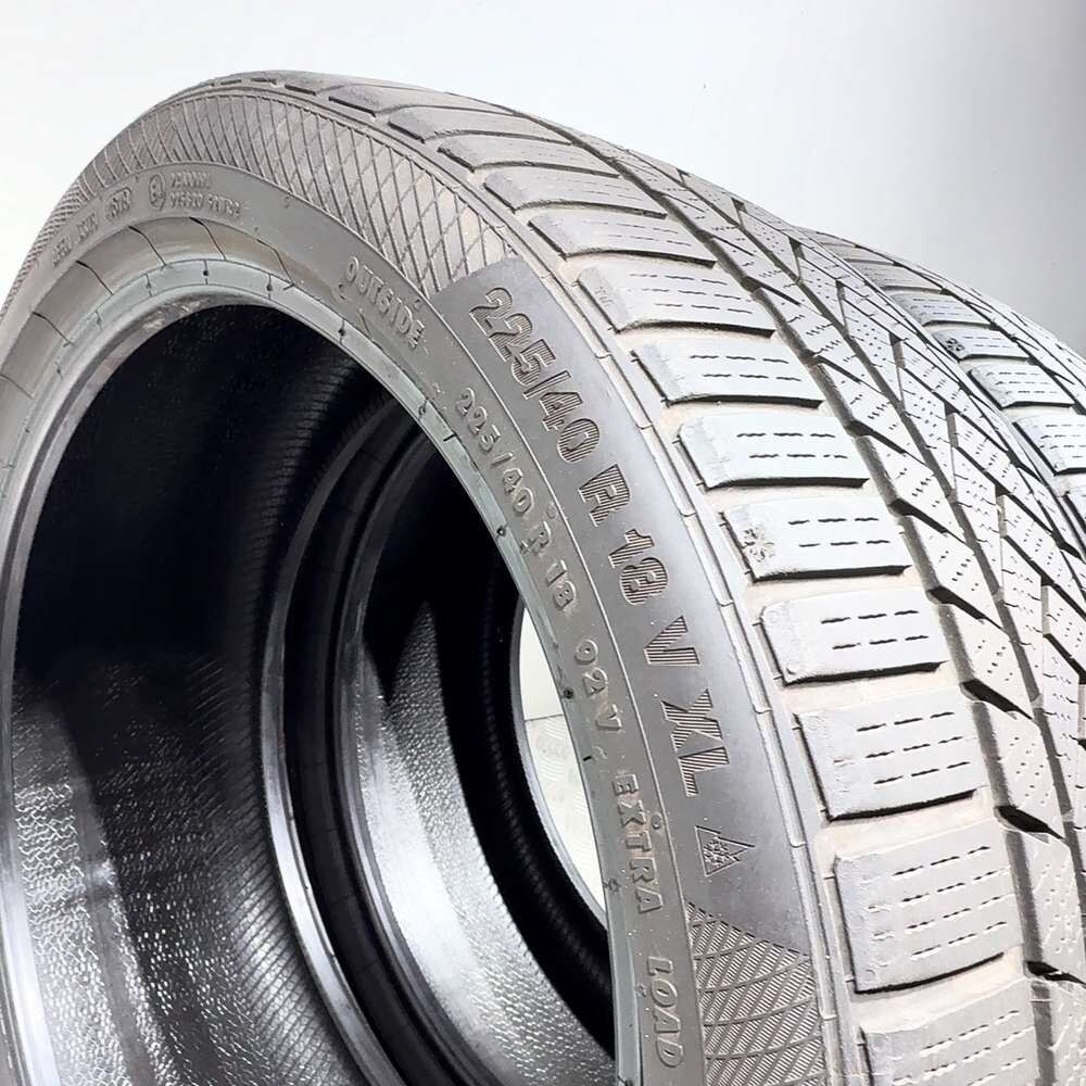 Gomme Usate 225 40 R18 92V XL Continental Wintercontact TS850P Invernali - immagine 9