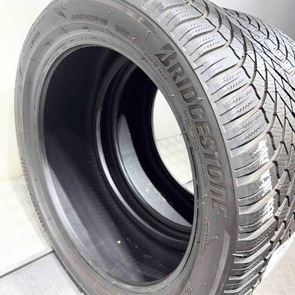 Gomme Usate 225 45 R17 91H Bridgestone Blizzak LM005 Invernali - immagine 9