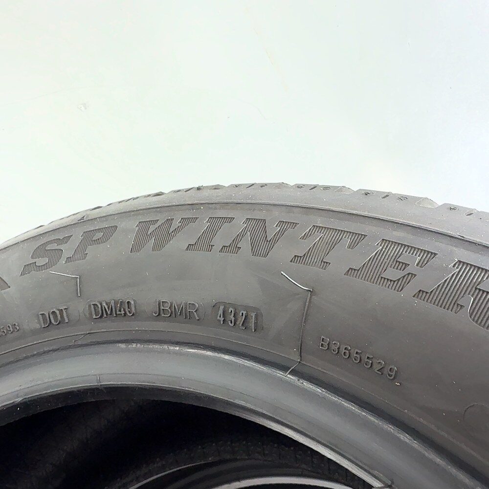Gomme Usate 225 50 R17 94H Dunlop SP Winter Sport 4D RunFlat Invernali - immagine 9