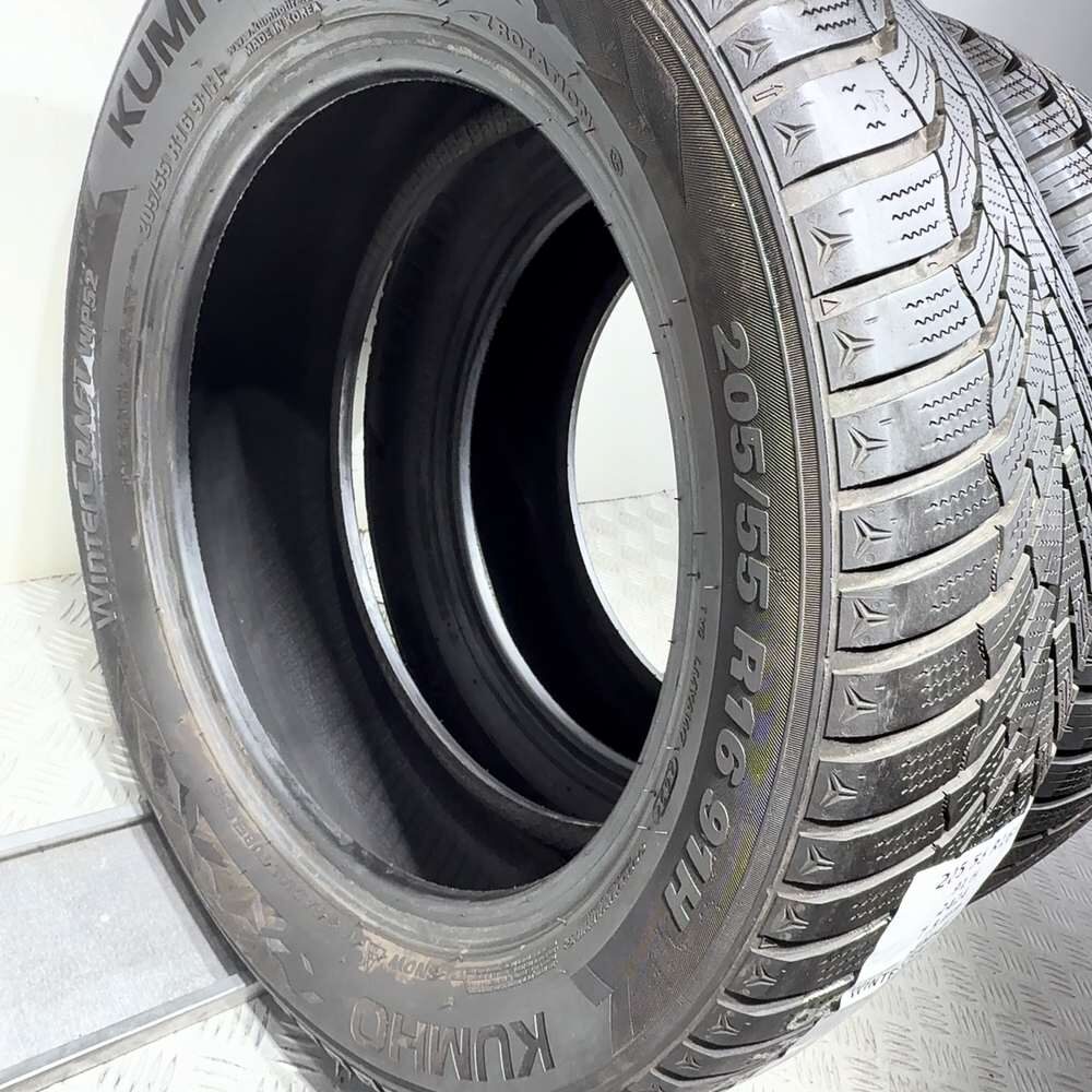 Gomme Usate 205 55 R16 91H Kumho Wintercraft WP52 98% Invernali - immagine 9