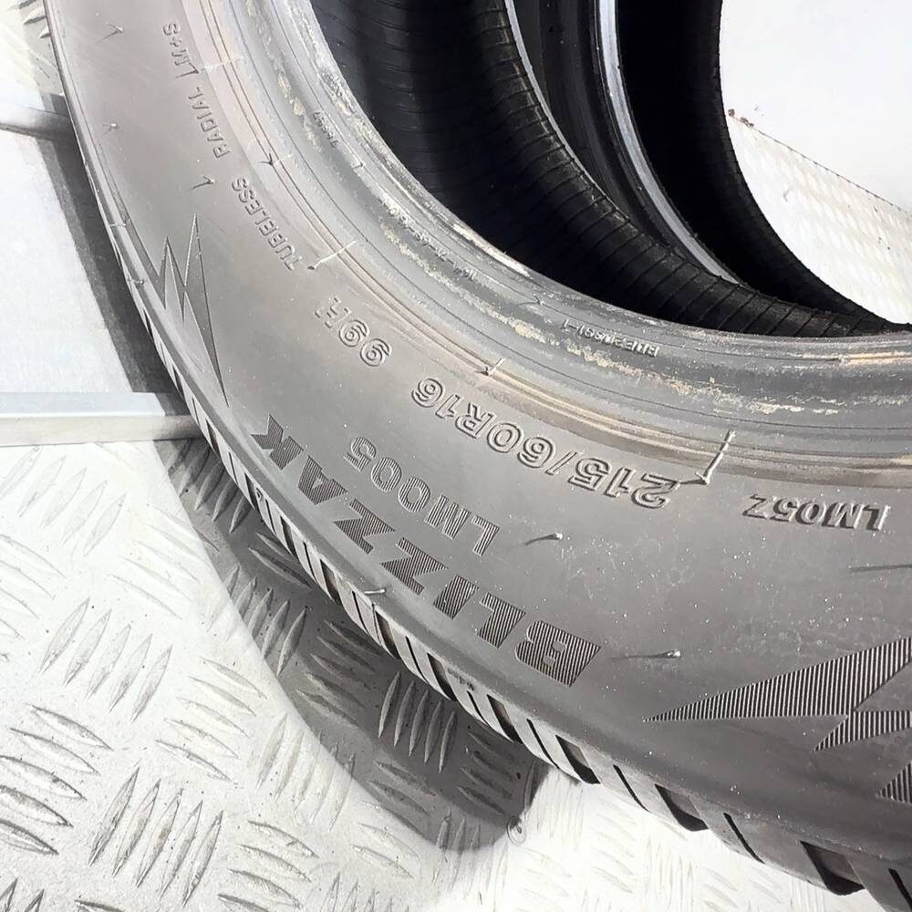 Gomme Usate 215 60 R16 99H Bridgestone Blizzak LM005 Invernali - immagine 9