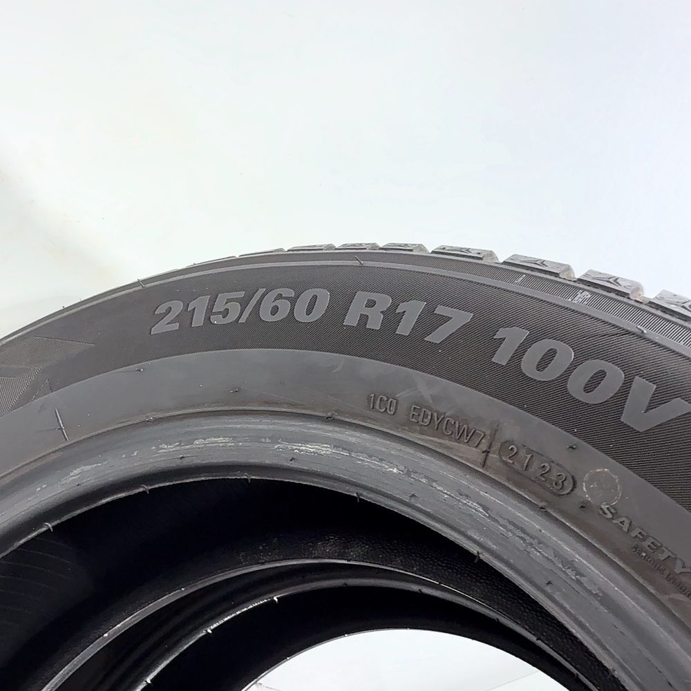 Gomme Usate 215 60 R17 100V Kumho Wintercraft WP52 89% Invernali - immagine 9