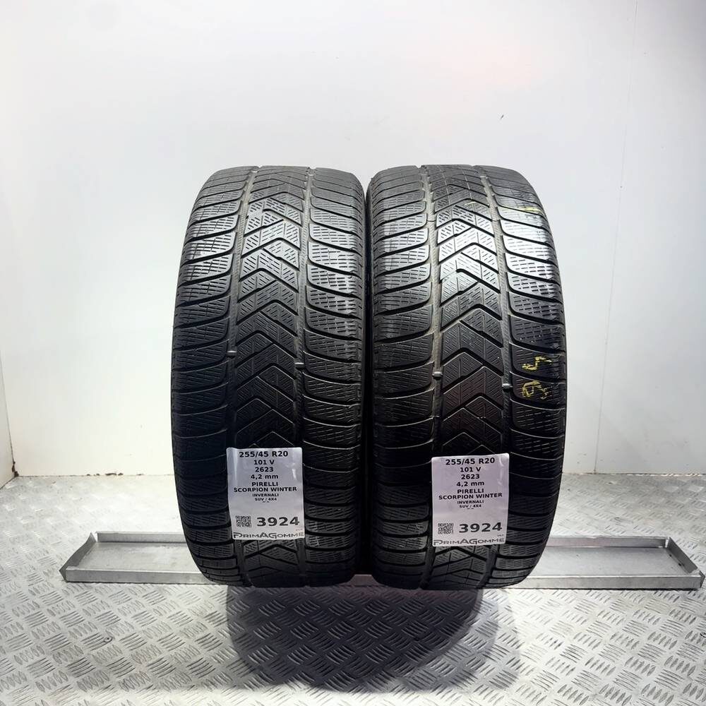 Gomme Usate 255 45 R20 101V Pirelli Scorpion Winter Invernali - immagine 9