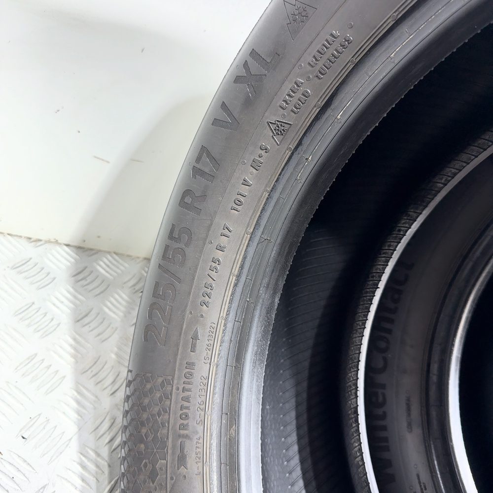 Gomme Usate 225 55 R17 101V XL Continental Wintercontact TS 870 P 76% Invernali - immagine 9