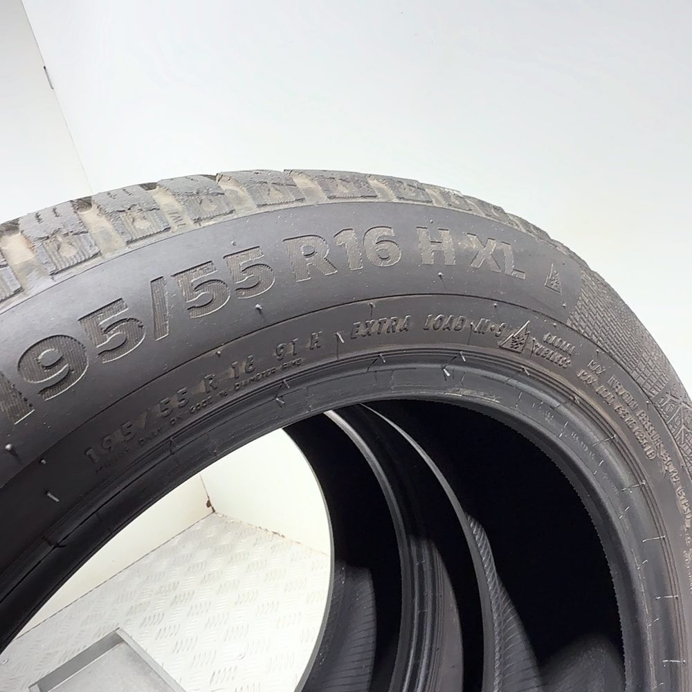 Gomme Usate 195 55 R16 91H XL Continental Winter Contact TS 860 77% Invernali - immagine 9