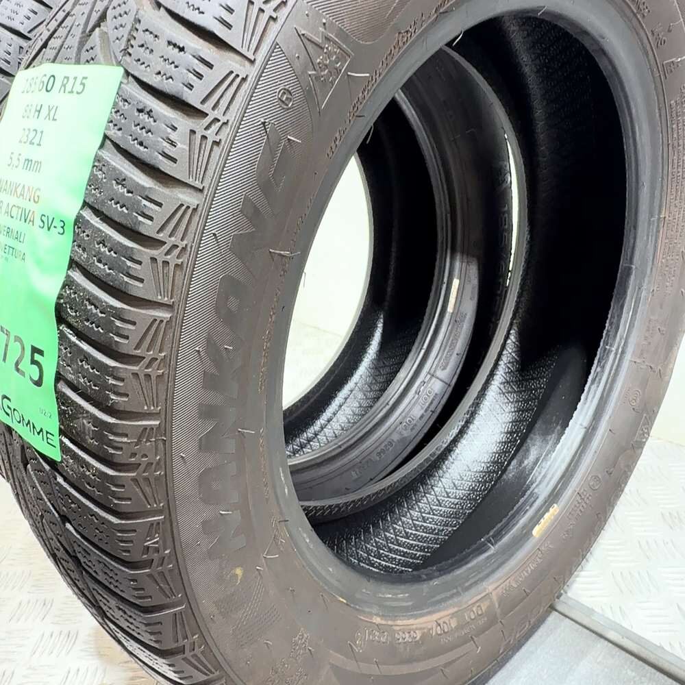 Gomme Usate 185 60 R15 88H XL Nankang Winter Activa SV-3 79% Invernali - immagine 9