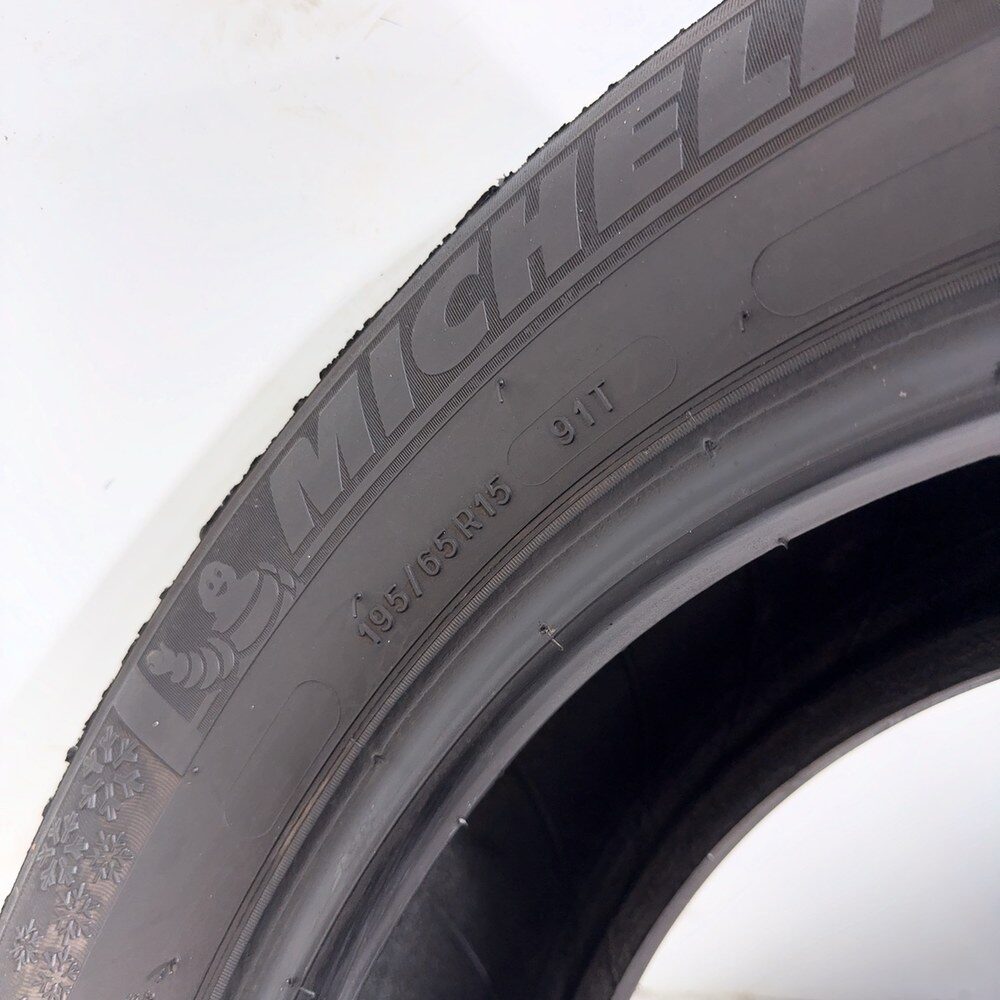 Gomma Usata 195 65 R15 91T Michelin Alpin A4 Invernale - immagine 9