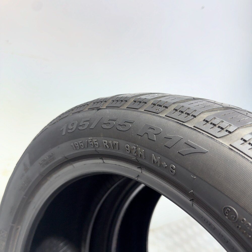Gomme Usate 195 55 R17 92H XL Pirelli Winter 210 Snowcontrol Serie 3 Invernali - immagine 10