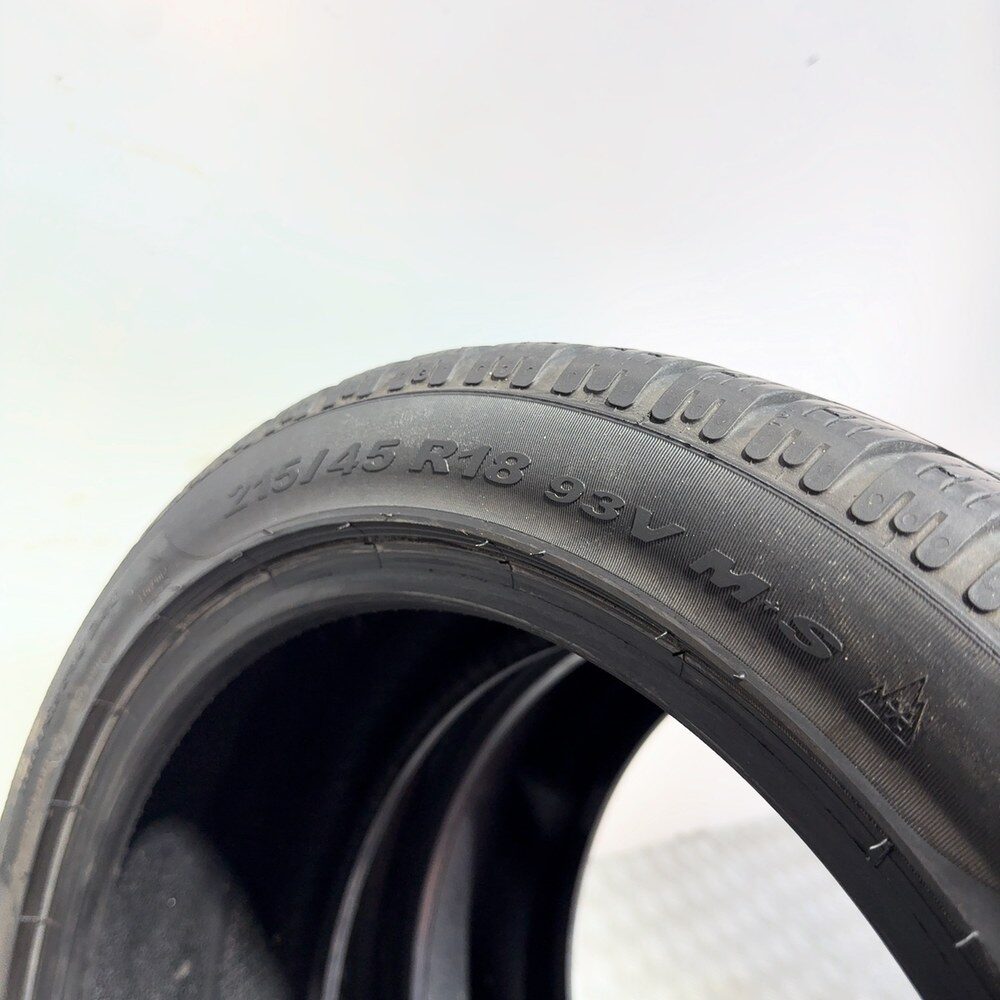 Gomme Usate 215 45 R18 XL 93V Pirelli Sottozero Winter 240 Serie II Invernali - immagine 10