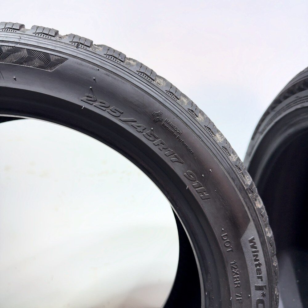Gomme Usate 225 45 R17 91H Hankook Winter I*Cept RS3 76% Invernali - immagine 10