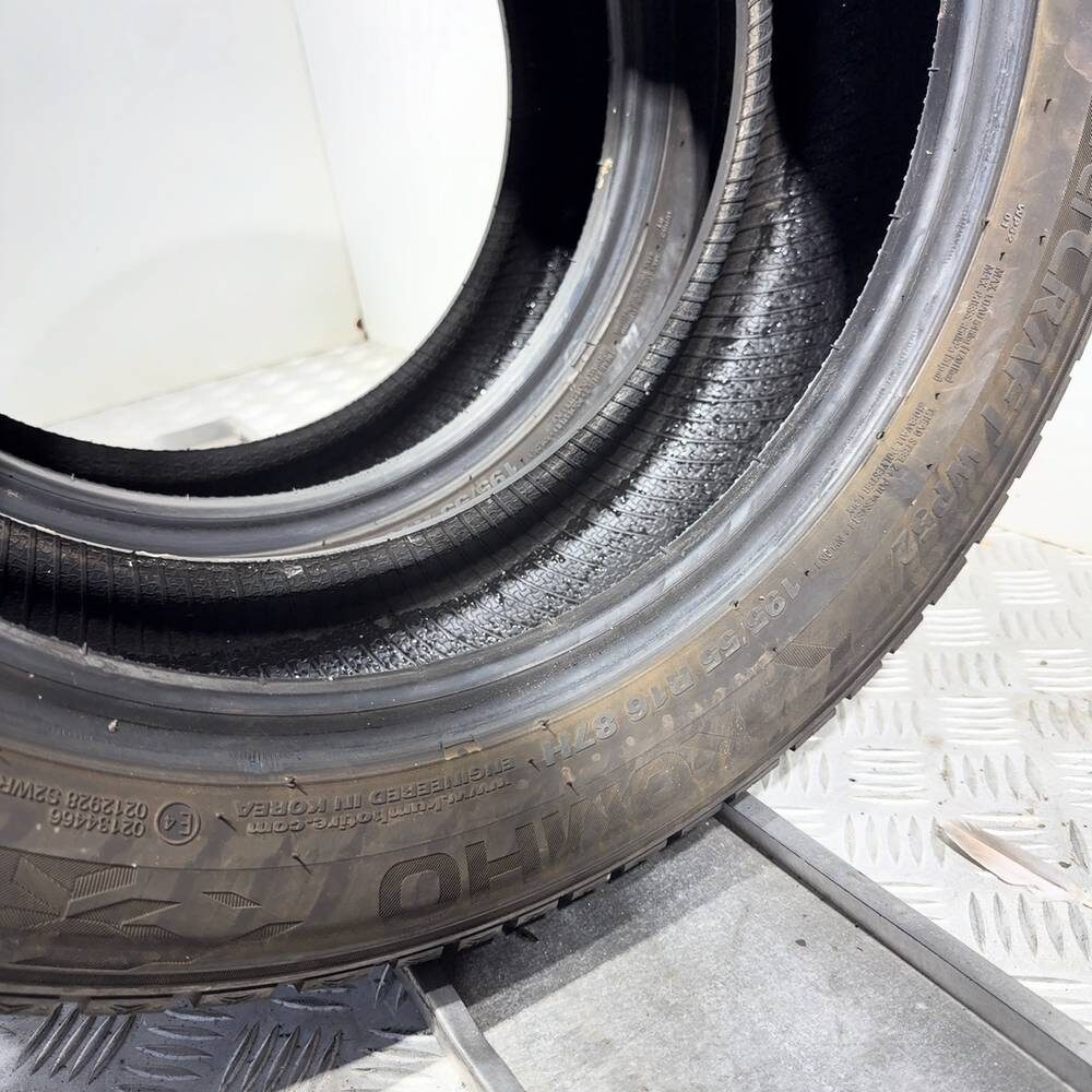Gomme Usate 195 55 R16 87H Kumho Wintercraft WP52 87% Invernali - immagine 10