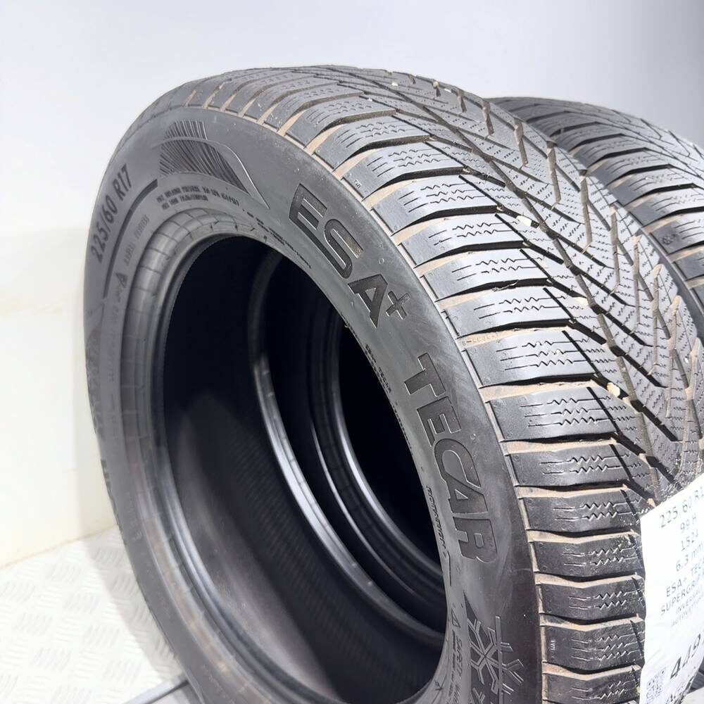 Gomme Usate 225 60 R17 99H Esa+ Tecar Supergrip Pro 90% Invernali - immagine 10