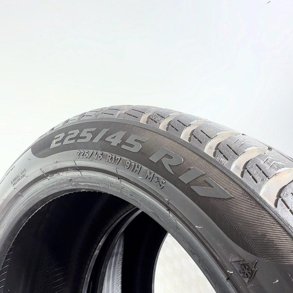 Gomme Usate 225 45 R17 91H Pirelli Winter Sottozero 3 Invernali - immagine 10