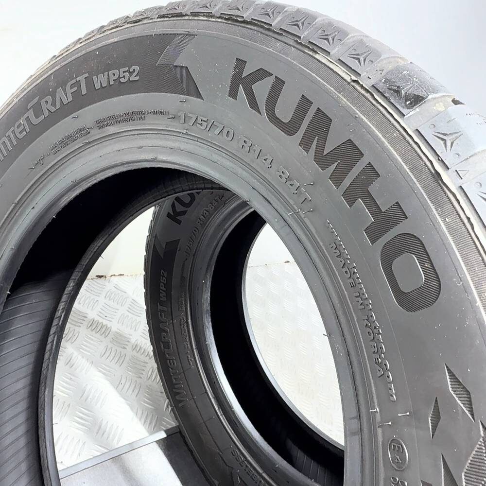 Gomme Usate 175 70 R14 84T Kumho Wintercraft WP52 Invernali - immagine 10
