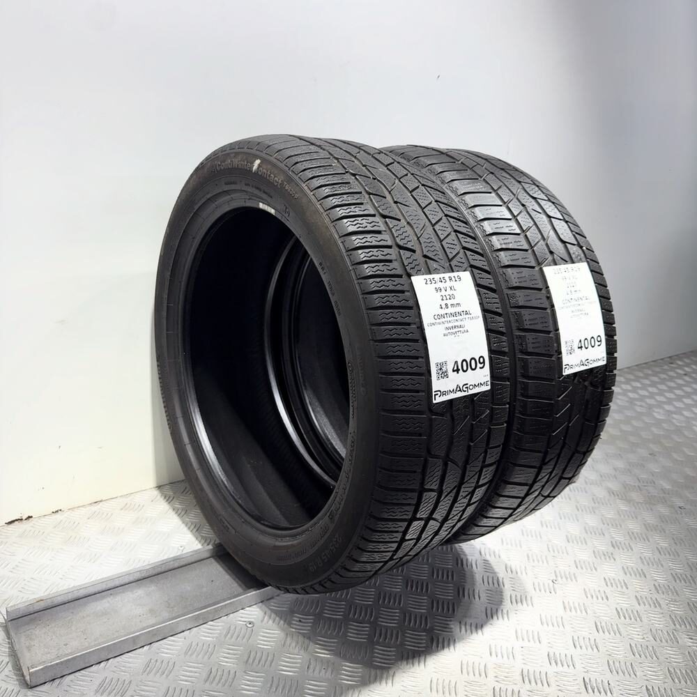 Gomme Usate 235 45 R19 99V XL Continental Contiwintercontact TS830P Invernali - immagine 11