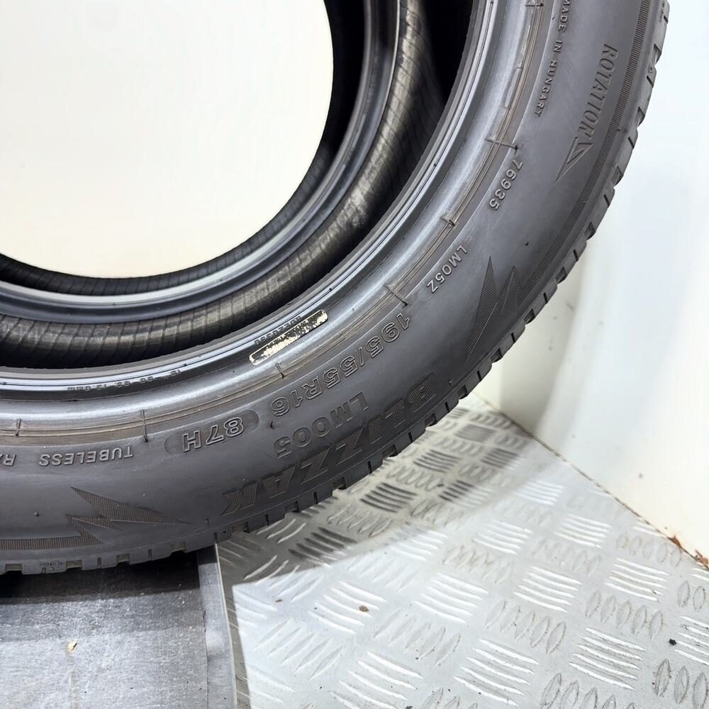Gomme Usate 195 55 R16 87H Bridgestone Blizzak LM005 Invernali - immagine 11