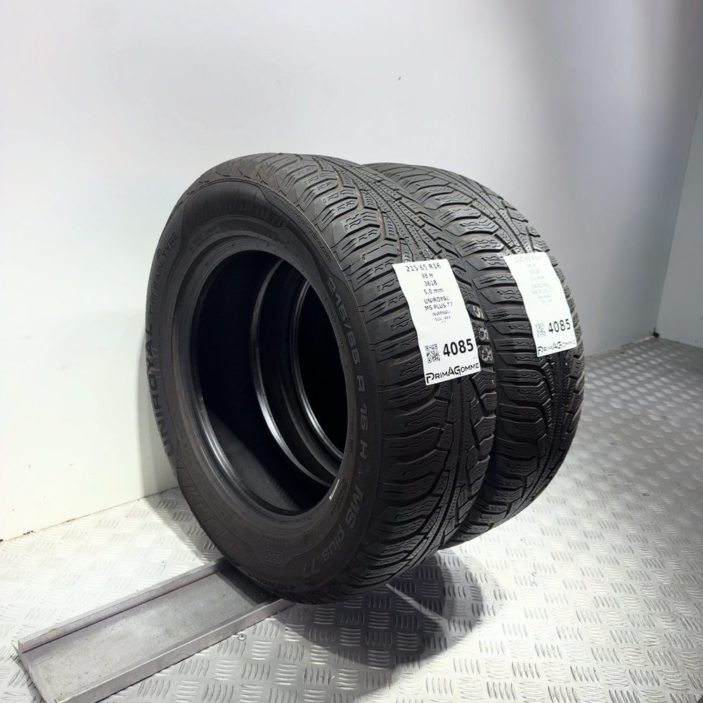 Gomme Usate 215 65 R16 98H Uniroyal MS Plus 77 71% Invernali - immagine 11